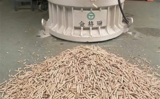 木屑顆粒機加工環(huán)保燃料顆粒，用綠色昭示未來